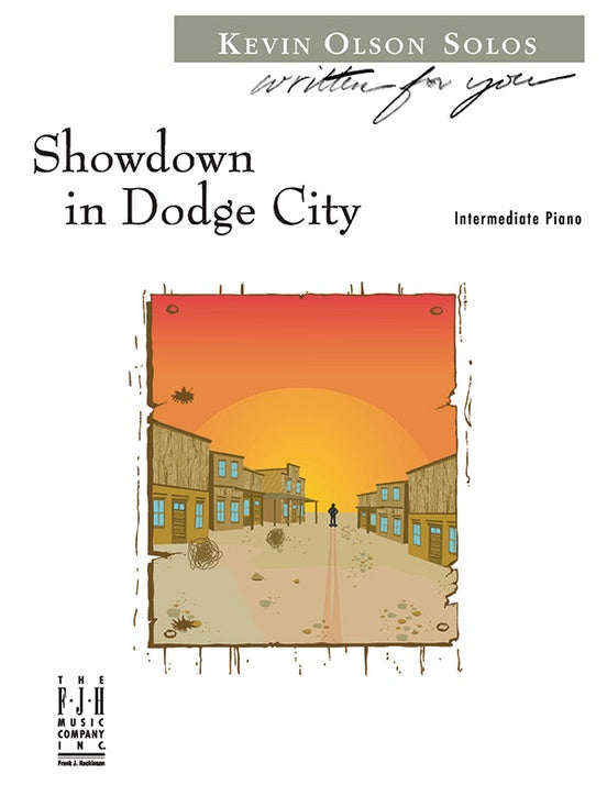 Showdown in Dodge City - Piano (Digital Download)