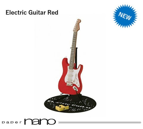 Paper Nano Red Electric Guitar