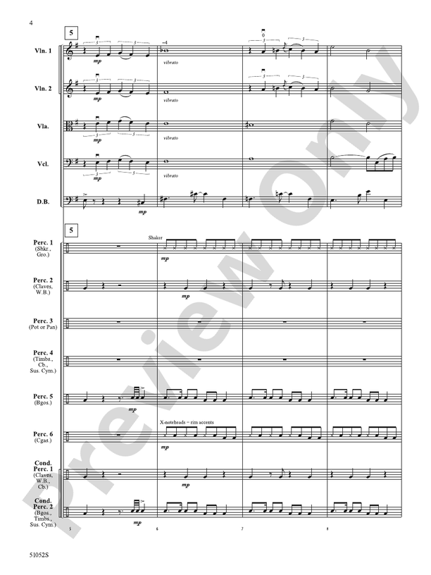Prelude and Fiesta – String Orchestra Conductor Score & Parts (Digital Download)