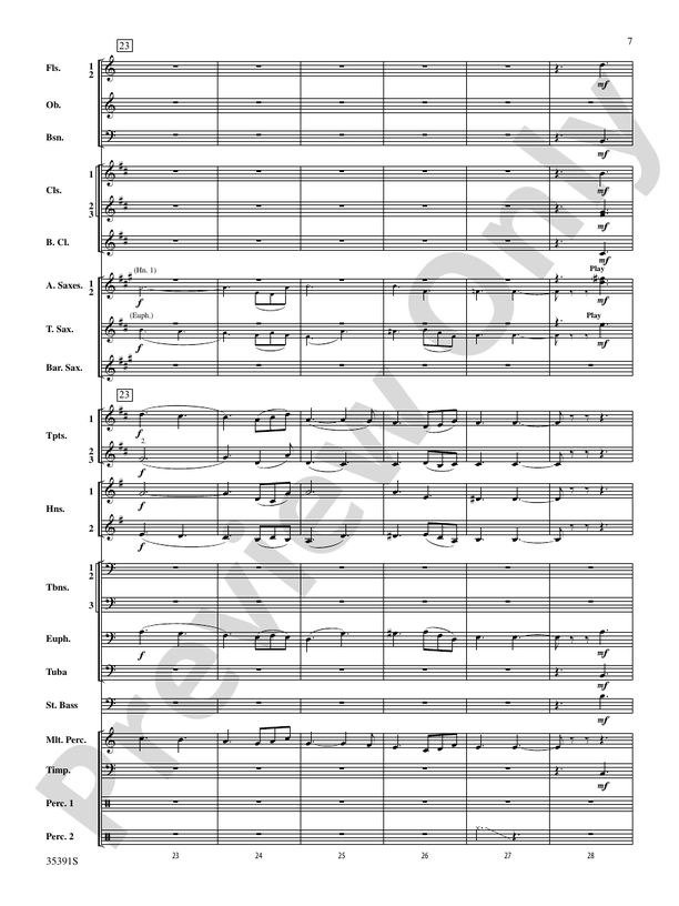 Pezzo in forma di Sonatina - Concert Band Conductor Score & Parts (Digital Download)