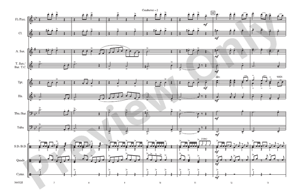 Macarena – Marching Band Conductor Score & Parts (Digital Download)