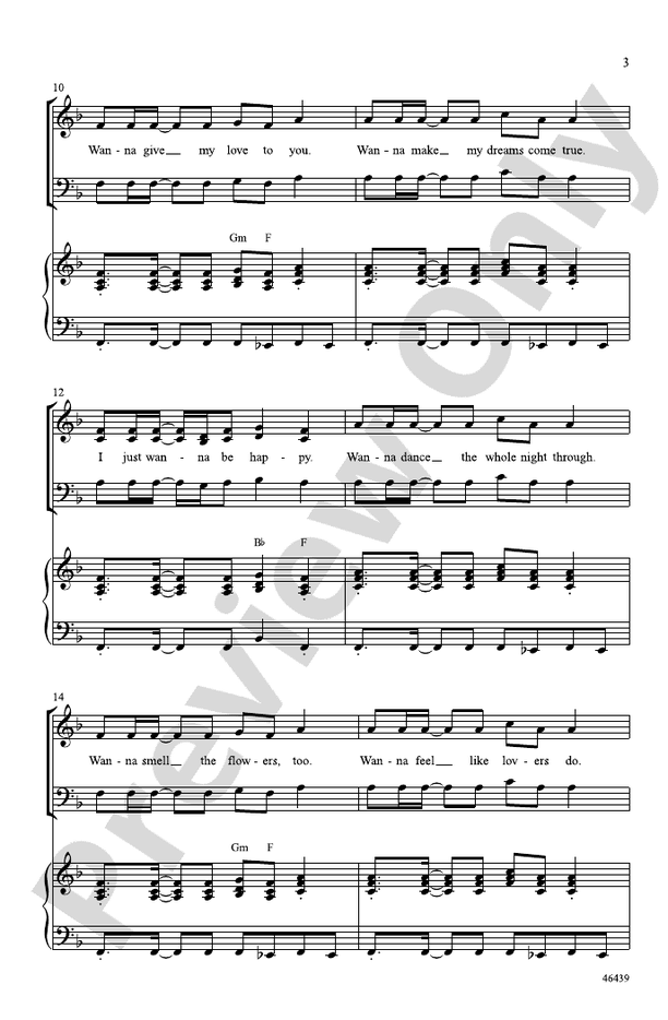 I Just Wanna Be Happy – SAB Choral Octavo (Digital Download)