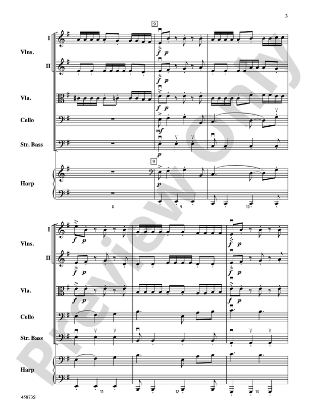 Rogue Rider - String Orchestra Conductor Score & Parts (Digital Download)