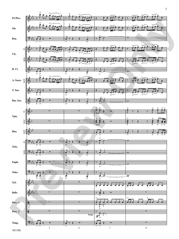 Images of Spain - Concert Band Conductor Score & Parts (Digital Download)