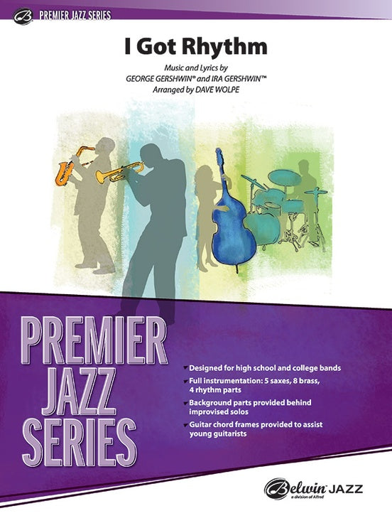 I Got Rhythm (Grade 4.5) - Jazz Ensemble Conductor Score & Parts(Digital Download)