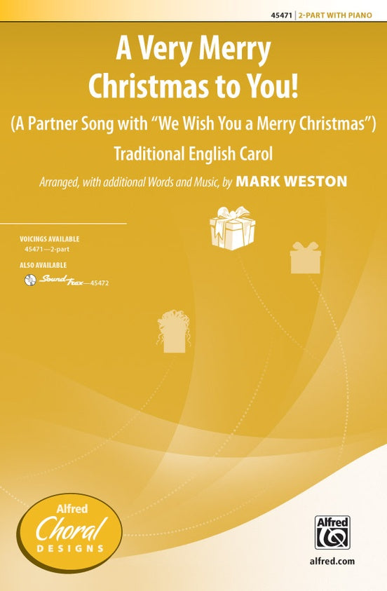 A Very Merry Christmas to You! - 2-Part Choral Octavo (Digital Download)