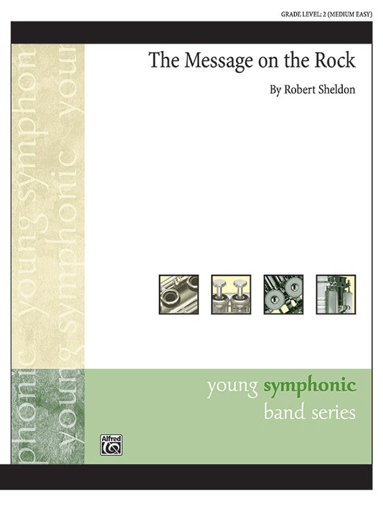The Message on the Rock - Concert Band Conductor Score & Parts (Digital Download)