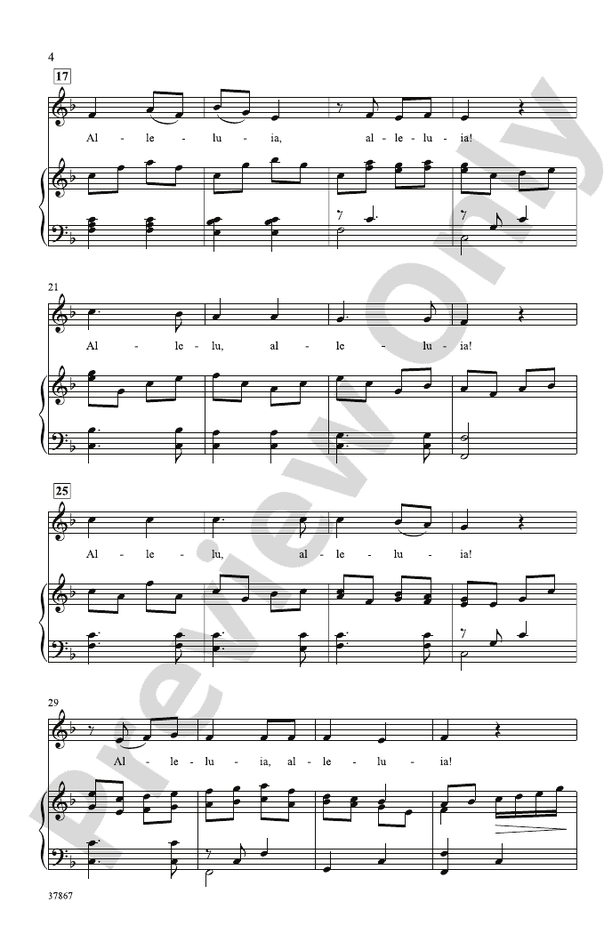 Classic Alleluia Canon – SAB Choral Octavo (Digital Download)