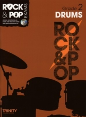 Rock & Pop Exams: Drums - Grade 2 - Book with CD - Drums Trinity College London /CD