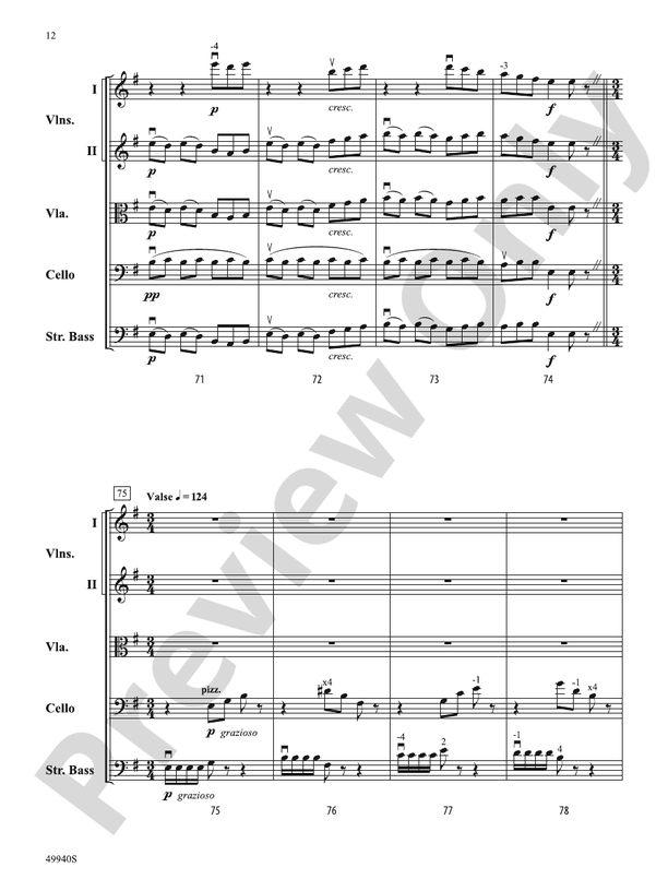 Subterranean Dialogues - String Orchestra Conductor Score & Parts (Digital Download)