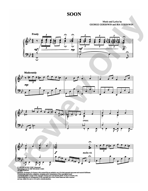 Soon - DSM-PS-0008611 - Piano (Digital Download)