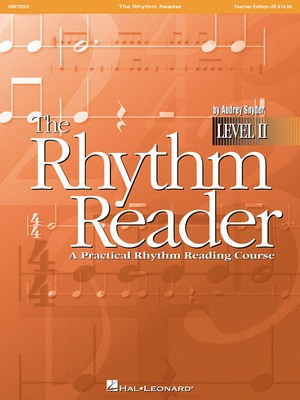 The Rhythm Reader II - (A Practical Rhythm Reading Course) - Audrey Snyder - Hal Leonard Softcover