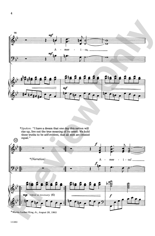 America, the Beautiful - SAB Choral Octavo (Digital Download)