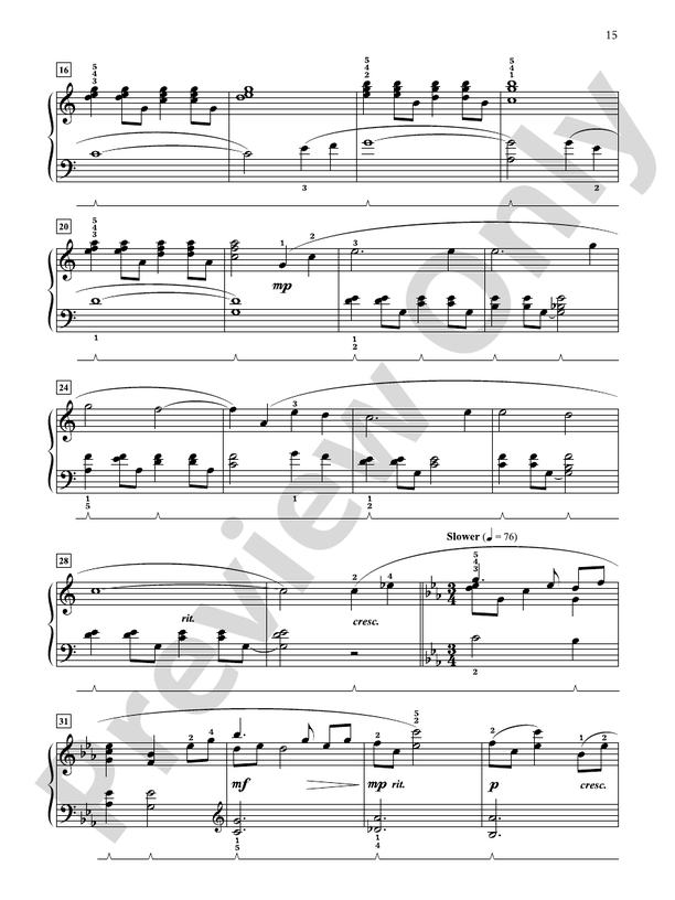 Sunday Morning Styles Companion: 30 Favorite Selections Arranged in Various Styles - Piano (Digital Download)