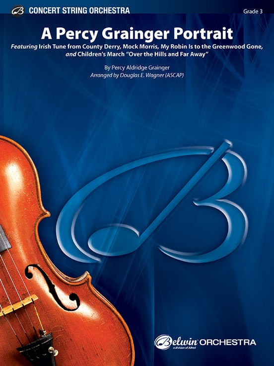 A Percy Grainger Portrait - String Orchestra Conductor Score & Parts (Digital Download)