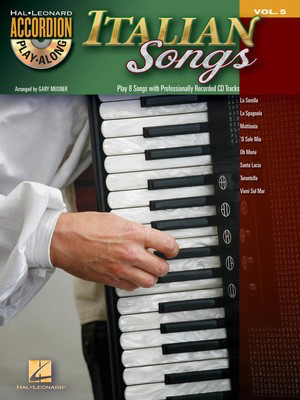 Italian Songs - Accordion Play-Along Volume 5 - Various - Accordion Hal Leonard