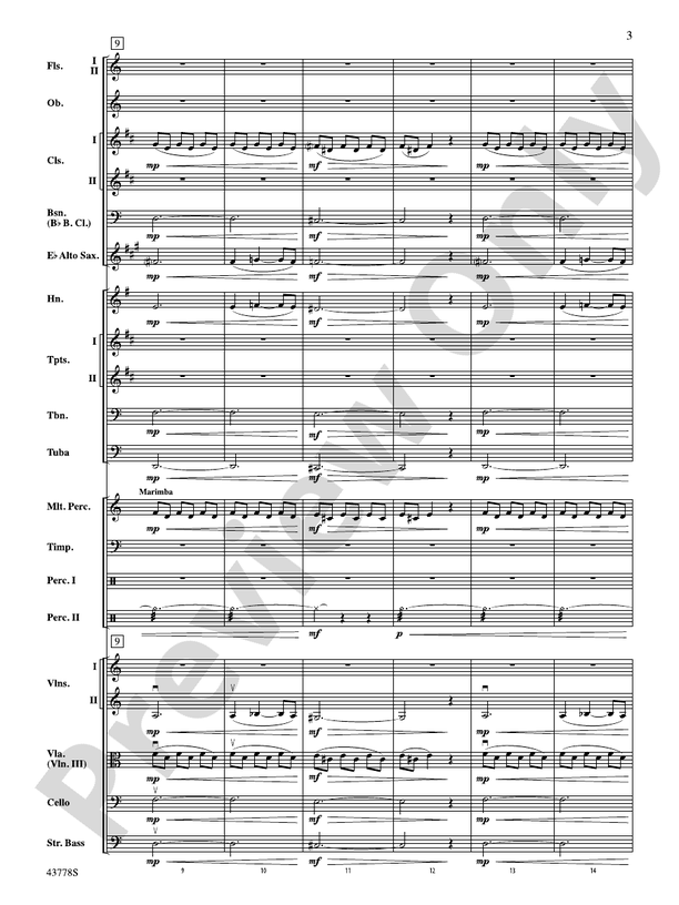 Godzilla – Full Orchestra Conductor Score & Parts (Digital Download)