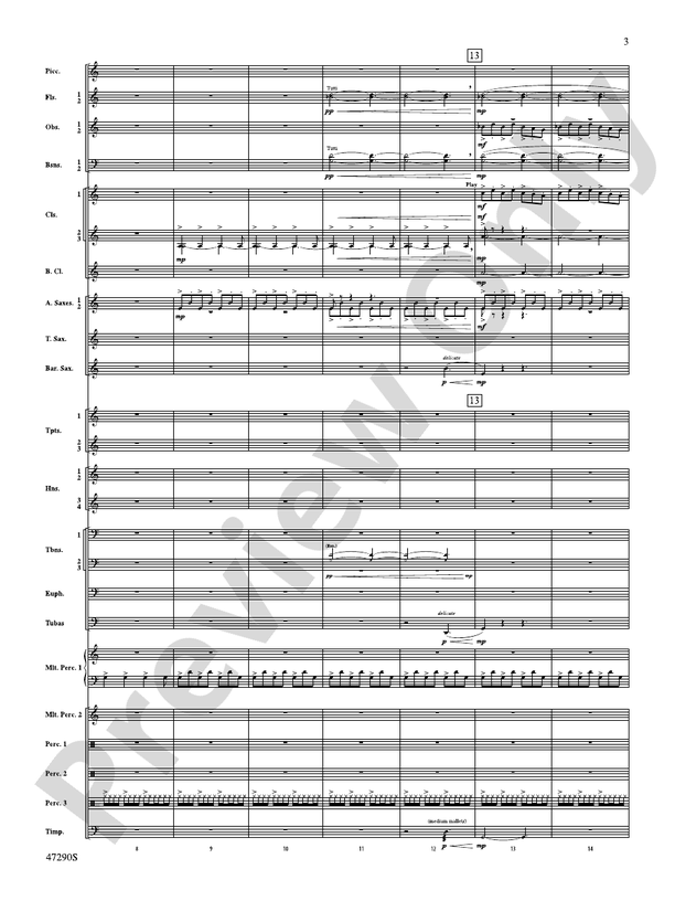 I Dreamt I Dwelt in Marble Halls - Concert Band Conductor Score & Parts (Digital Download)