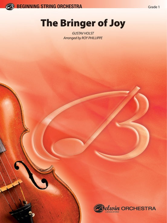 The Bringer of Joy (based on "Jupiter" from The Planets) – String Orchestra Conductor Score & Parts (Digital Download)