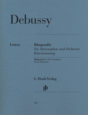 Rhapsody for Alto Saxophone and Orchestra Asax/Pno