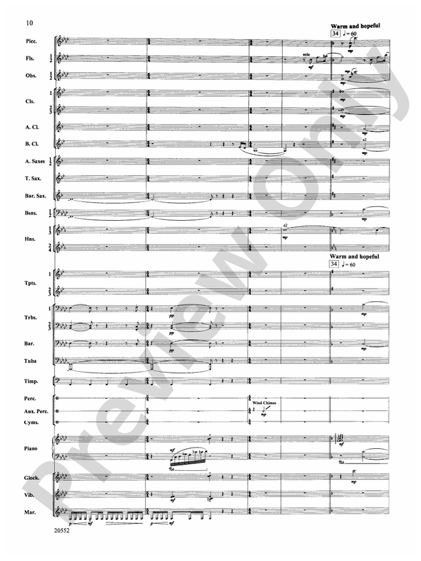 Chiaroscuro - Concert Band Conductor Score & Parts (Digital Download)