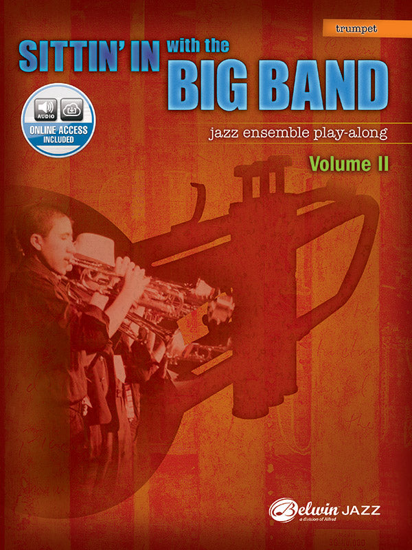 SITTIN IN WITH THE BIG BAND BK 2 TPT BK/CD