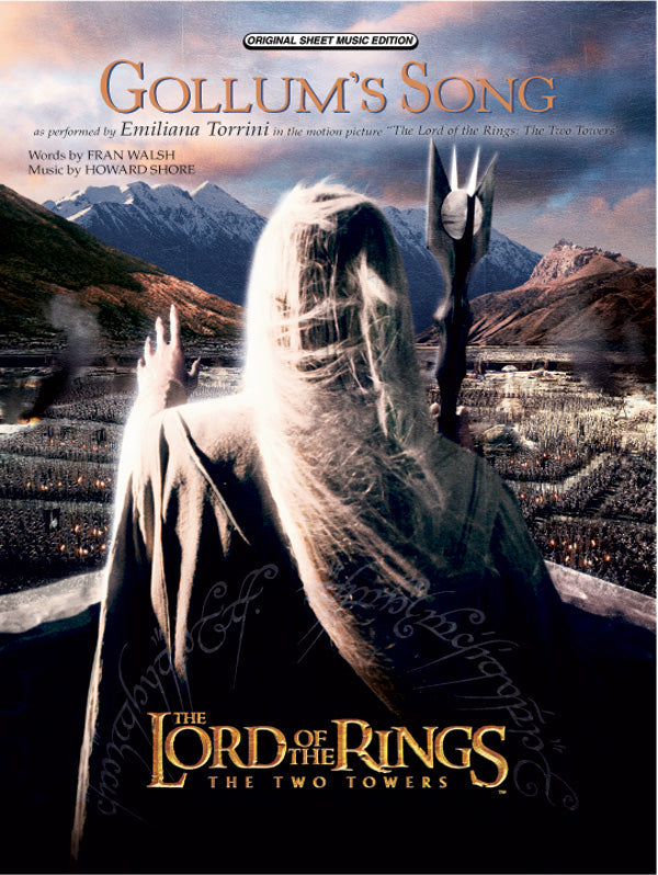 GOLLUMS SONG FROM LORD OF THE RINGS PVG