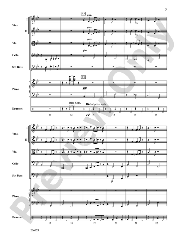 I Got Rhythm (Arr. Bert Ligon) - String Orchestra Conductor Score & Parts (Digital Download)