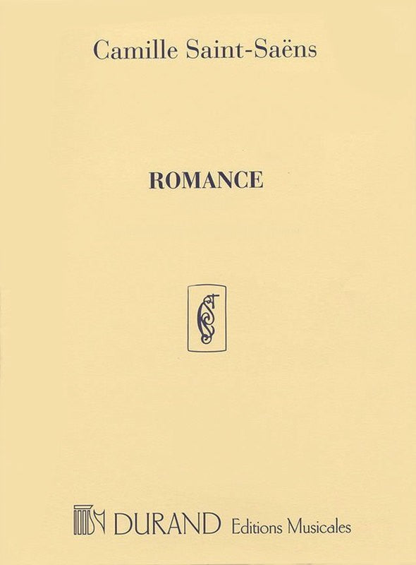 Saint-Saens - Romance Op51 - Flute/Piano Accompaniment Durand Editions Musicales DF00233302