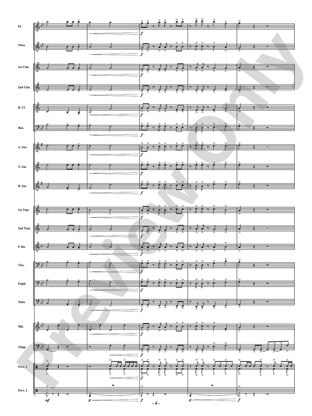 Talon - Concert Band Conductor Score & Parts (Digital Download)