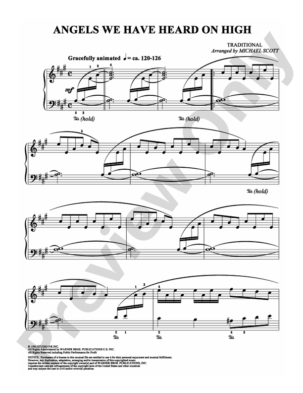 Angels We Have Heard On High - DSM-PS-0007260 - Piano (Digital Download)