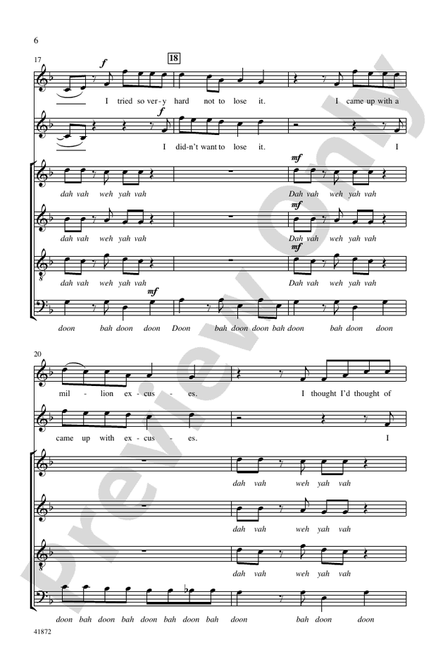 Haven't Met You Yet – SATB, a cappella Choral Octavo (Digital Download)