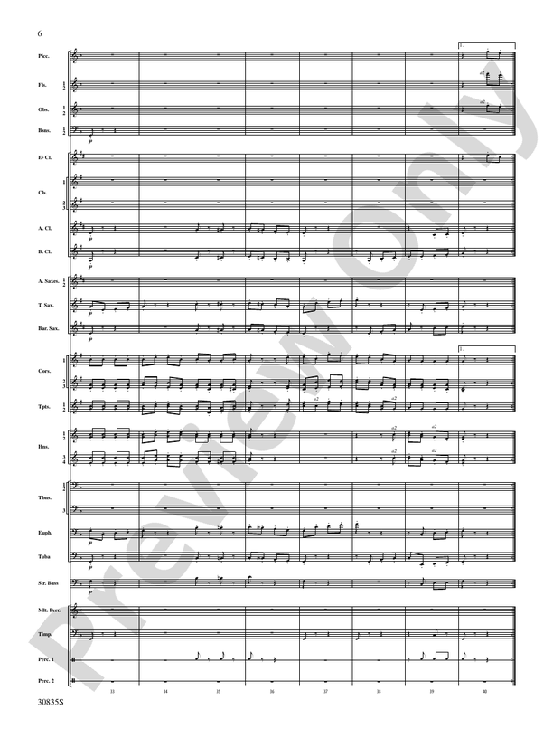 The Wearing of the Green (from the Irish Suite) - Concert Band Conductor Score & Parts (Digital Download)