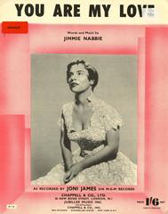 You Are My Love - Joni James - PVG (Digital Download)