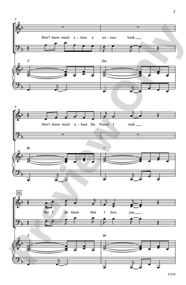 (What a) Wonderful World - 3 Part Mixed Choral Octavo (Digital Download)