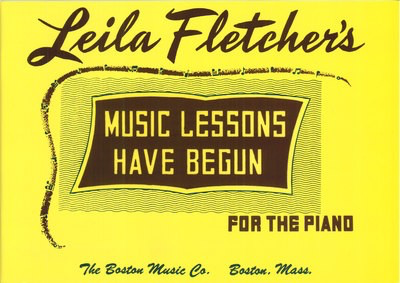 Music Lessons Have Begun - Piano by Fletcher Boston Music BM10066