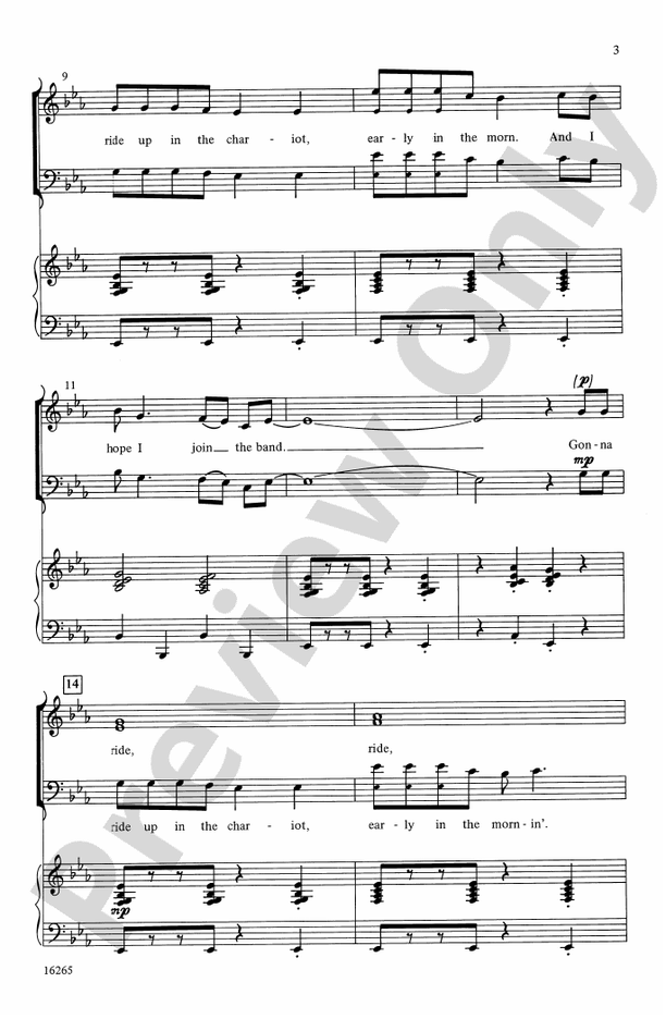 Chariot! – SATB Choral Octavo (Digital Download)