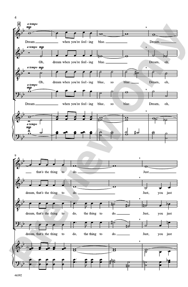 Dream – SATB, a cappella Choral Octavo (Digital Download)
