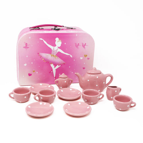Pirouette Ballerina Princess Porcelain Tea Set