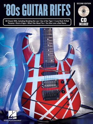 80s Guitar Riffs - Guitar Hal Leonard Guitar TAB /CD