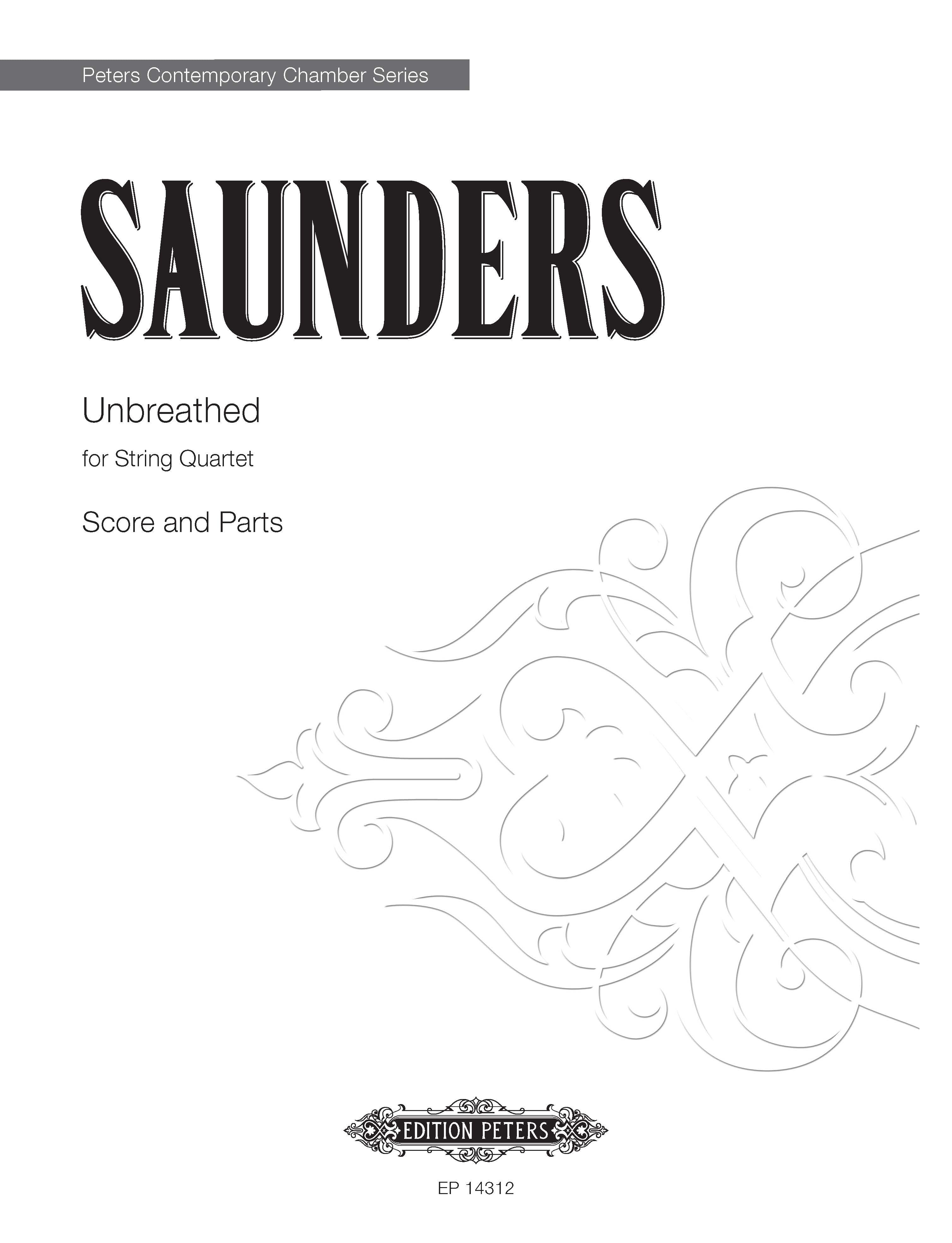 Unbreathed - String Quartet Full Score (Digital Download)