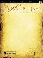 Hallelujah - Vocal Solo with Piano Accompaniment & Orchestrated CD Accompaniment - Leonard Cohen - Guitar|Piano|Vocal Hal Leonard Piano, Vocal & Guitar /CD