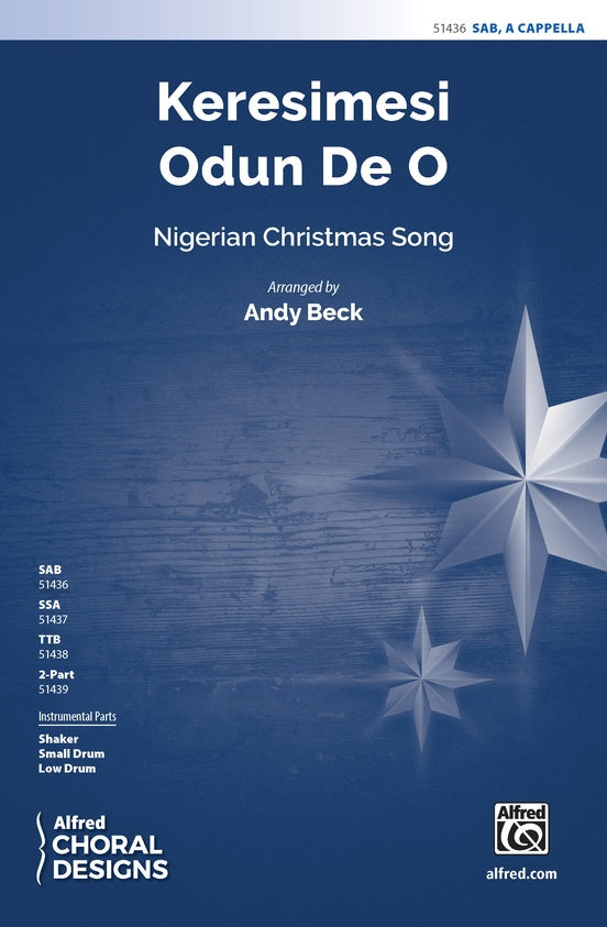 Keresimesi Odun De O - SAB Choral Octavo (Digital Download)
