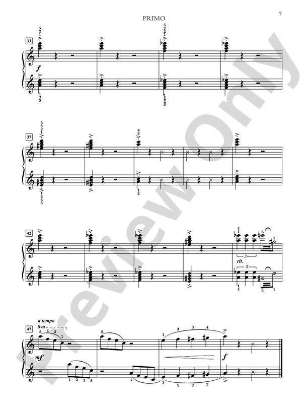 Dances for Two, Book 3: 5 Late Intermediate Piano Duets in Dance Styles - 1 Piano, 4 Hands (Digital Download)
