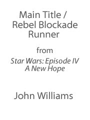 Star Wars: Episode IV: A New Hope - Short Score (Digital Download)