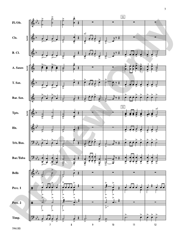 Regal Fanfare and March - Concert Band Conductor Score & Parts (Digital Download)