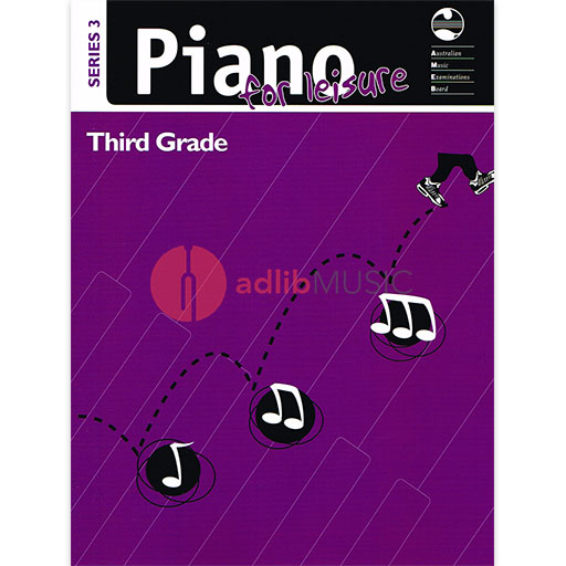 AMEB Series 3 Piano for Leisure Grade 3 - Piano Solo 1201093639
