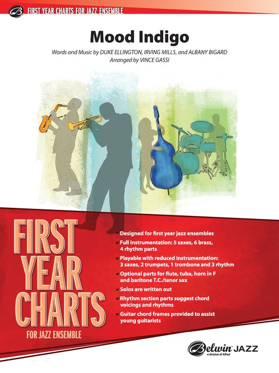 Mood Indigo - Jazz Ensemble Conductor Score & Parts (Digital Download)