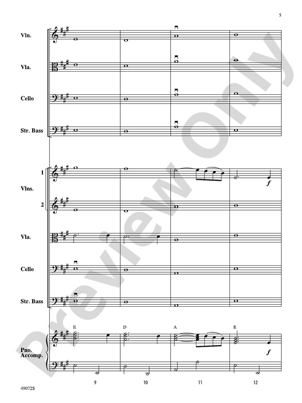Arizona Sun - String Orchestra Conductor Score & Parts (Digital Download)