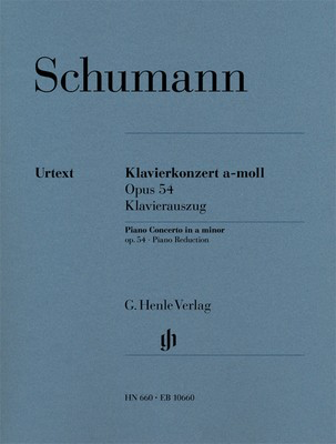 Piano Concerto in a minor Op. 54 - Robert Schumann - Piano G. Henle Verlag 2 Pianos 4 Hands